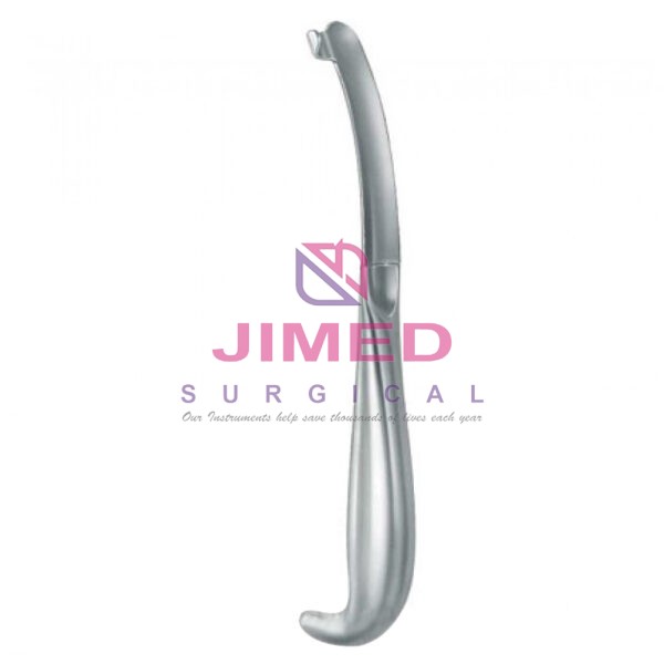 Bauer Sigmoid Notch Retractor 9-3/4" Left Hook / Oral Retarctor